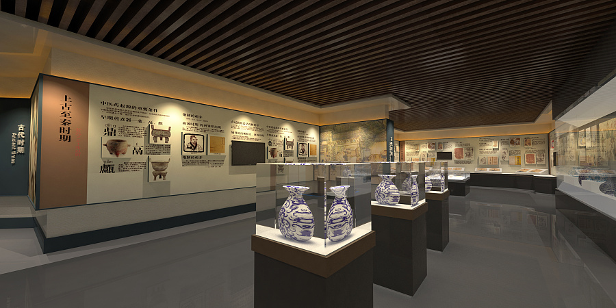 生物学院国药技艺博物馆|展示/橱窗/店面设计|空间/建筑|wang__song - 原创设计作品 